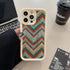 Cute Phone Cases For iPhone 15 Pro Max, 14, 13, 12, 11, XS, X, XR, 7, 8, 15 Plus, and SE 2020 - Lattice Smile Face - TSP225 - Touchy Style