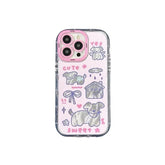 Cute Phone Cases For iPhone 15 Pro Max, 14, 13, 12, and 11 - Sweet Dog - Soft Cover - TSP283 - Touchy Style