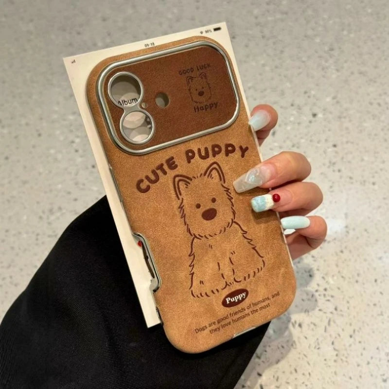 Cute Phone Cases for iPhone 16, 15, 14, 13, 12, 11 Pro Max Plus - Western Highland Dog - TSP330 - Touchy Style