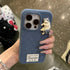 Cute Phone Cases For iPhone 16, 15, 14, 13 Pro Max - 3D Cartoon Cat Plush - TSP325 - Touchy Style