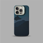 Cute Phone Cases For iPhone 16 Plus, 15, 14, and 13 Pro Max - With Metal Holder - Carbon Fiber Pattern - TSP420 - Touchy Style