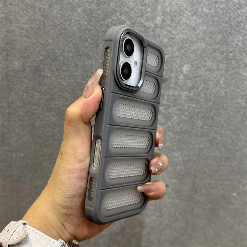 Cute Phone Cases for iPhone 16 Pro Max, 15, 14, 13, 12, 11, and 16 Plus models - Heat Dissipation Cooling Cover - TSP215 - Touchy Style