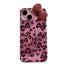 Cute Phone Cases: Stylish Leopard 3D Glitter Bow for iPhone 11-15 Pro Max - TSP317 - Touchy Style