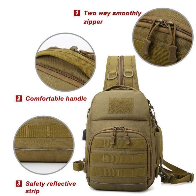 Daypack Outdoor Military Shoulder Bag Sports Climbing Cool Backpack MCBLTS56 - Touchy Style