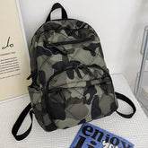 DB1247 Cool Backpack - Camouflage Waterproof Multi Pocket Travel Bag - Touchy Style .