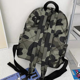 DB1247 Cool Backpack - Camouflage Waterproof Multi Pocket Travel Bag - Touchy Style .