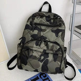 DB1247 Cool Backpack - Camouflage Waterproof Multi Pocket Travel Bag - Touchy Style .