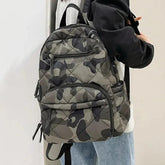 DB1247 Cool Backpack - Camouflage Waterproof Multi Pocket Travel Bag - Touchy Style .