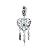 Dream Catcher Pendant Necklace Charm Jewelry Without Chain - SCC961 - Touchy Style