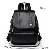 Durable and Stylish Vintage Leather Cool Backpack FN331 - Touchy Style