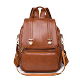 Durable and Stylish Vintage Leather Cool Backpack FN331 - Touchy Style