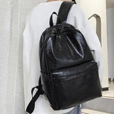 DV1231 Fashion Preppy Style Cool Backpack - PU Leather Bags - Touchy Style .