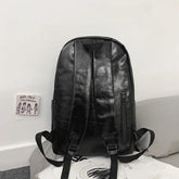 DV1231 Fashion Preppy Style Cool Backpack - PU Leather Bags - Touchy Style .