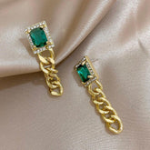 Earrings Charm Jewelry Classic Exaggerated Crystal Fashion LJY0998 - Touchy Style .