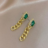 Earrings Charm Jewelry Classic Exaggerated Crystal Fashion LJY0998 - Touchy Style .