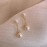 Earrings Charm Jewelry Delicate Simulated Pearl Fashion 