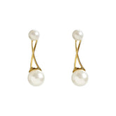 Earrings Charm Jewelry Delicate Simulated Pearl Fashion 