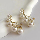 Earrings Charm Jewelry Pearl Cuffs Fashion 