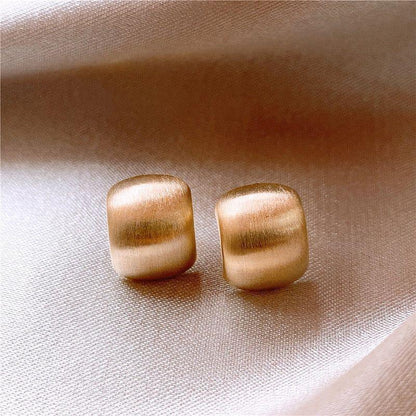 Earrings Charm Jewelry Simple Shape Golden Accessory XYS102 - Touchy Style