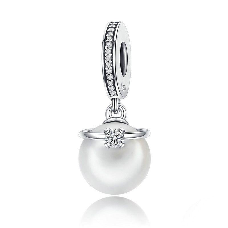 Elegant Pearl Pendant Charm Jewelry Without Chain - SCC572 - Touchy Style