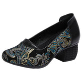 Ethnic Style High Heels Pumps: ICS5777 Women&