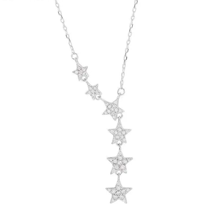 Fashion 7 Stars Necklaces Charm Jewelry - Touchy Style