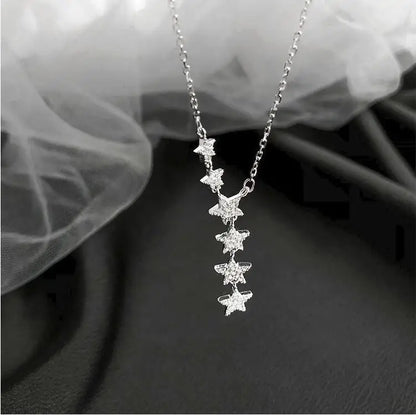 Fashion 7 Stars Necklaces Charm Jewelry - Touchy Style