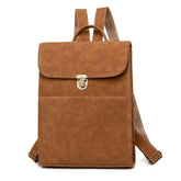 Fashion Cool Backpack QC427 - Vintage Leather Shoulder Bag - Touchy Style