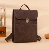 Fashion Cool Backpack QC427 - Vintage Leather Shoulder Bag - Touchy Style