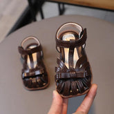 Fashion Cut Out Soft Sandals for Toddler Baby Girls: TF259 Casual Shoes - Touchy Style