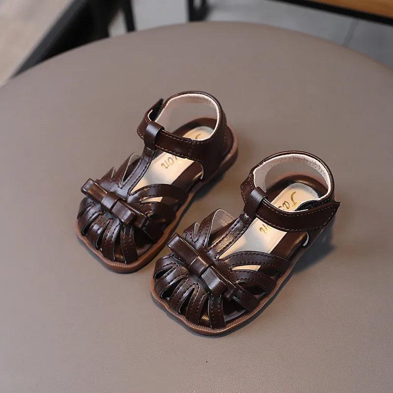 Fashion Cut Out Soft Sandals for Toddler Baby Girls: TF259 Casual Shoes - Touchy Style