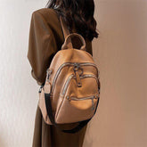 Fashion Leather College Bags - Women&