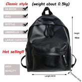 Fashion Leather Shoulder Bag - Cool Backpack QB333 - Touchy Style .