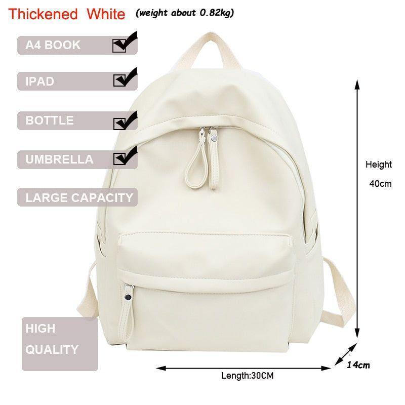 Fashion Leather Shoulder Bag - Cool Backpack QB333 - Touchy Style