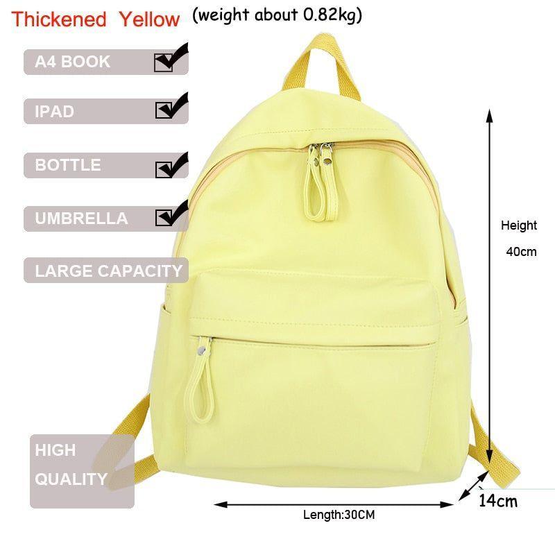 Fashion Leather Shoulder Bag - Cool Backpack QB333 - Touchy Style