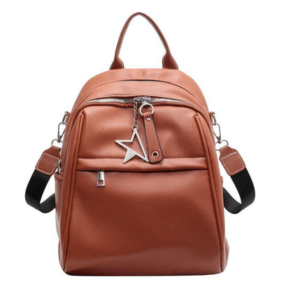 Fashion Women Cool Backpack RB541 Luxury Soft Leather School Bags - Touchy Style