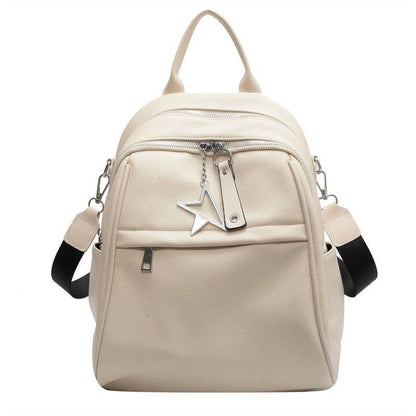 Fashion Women Cool Backpack RB541 Luxury Soft Leather School Bags - Touchy Style