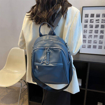 Fashion Women Cool Backpack RB541 Luxury Soft Leather School Bags - Touchy Style