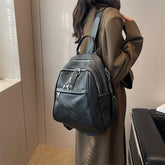 Fashion Women Cool Backpack RB541 Luxury Soft Leather School Bags - Touchy Style