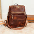 FC221 Vintage Leather Daypack: Cool Backpack with Large Capacity - Touchy Style .