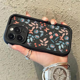 Floral Black Cute Phone Case For Huawei Honor 50, 90, 20, 9X Pro, X9, X30, Y9 Prime 2019, and Magic 5 Pro - CPC081 Pattern - Touchy Style .