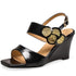 Flowers Leather Sandal - TSS104 Women&