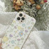 Flowers Oil Painting Cute Phone Cases for iPhone 14, 13, 11, 12 Pro Max, Xr, Xs Max, 8 Plus - Touchy Style