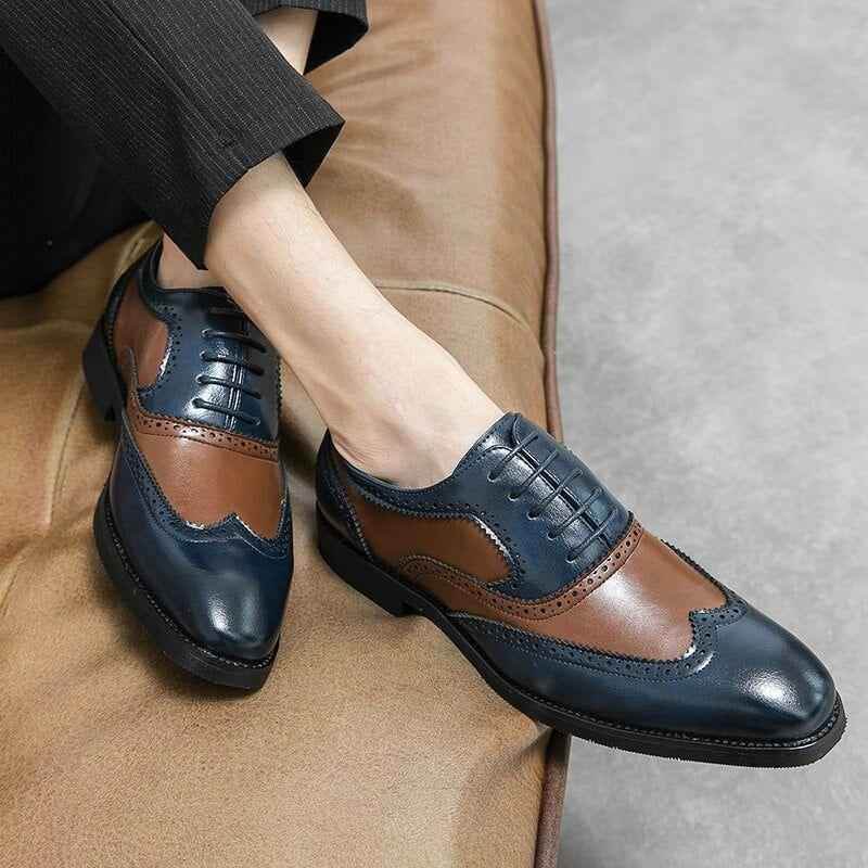 Leather business hotsell casual shoes