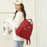 FX255 Leather Fashion Portable Travel Cool Backpack - Touchy Style .