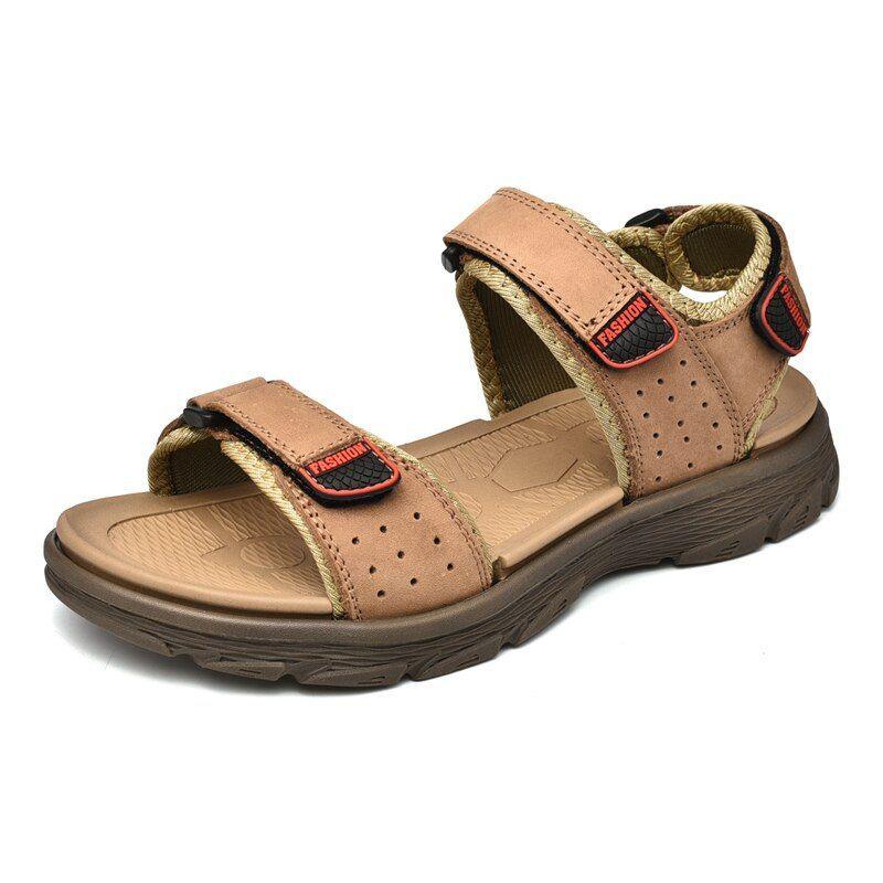 Guess men's leather online sandals