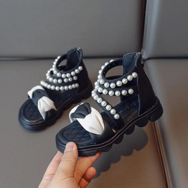 Summer Child Beach Shoes Children Sandals Baby Girls Toddler Baby Gladiator  Sandals Casual Breathable Hollow Out Roman Shoes