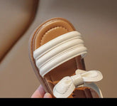 G06035 Girls Casual Sandals with Bow - Soft Children&