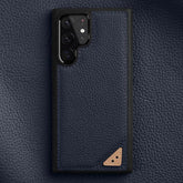 Galaxy S22 Ultra Plus Business Cover: Cute Leather Phone Case - Touchy Style .