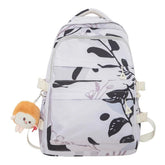 GC252: Comfortable, Stylish, Floral, Cool Backpack - Girly Fashion - Touchy Style .